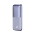Miniatyrbild 5 av 11: Baseus Powerbank Qpow 20000mAh 22.5W med Inbyggd USB-C Kabel - Vit