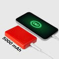 Miniatyrbild 5 av 10: SBS MagSafe Trådlös Power Bank 5000 mAh USB-C - Röd