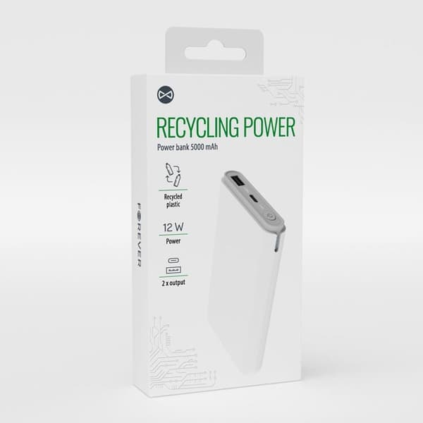 Forever Powerbank 5000 mAh RPB-05-18.5 - Vit