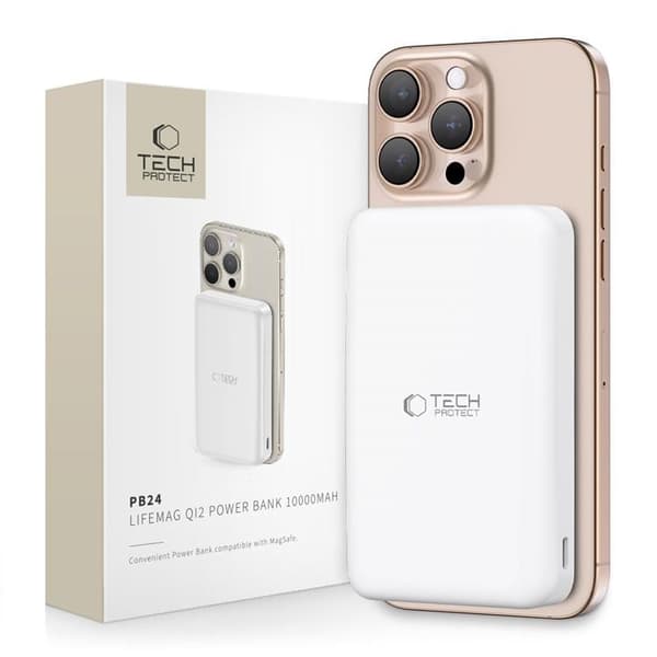 Tech-Protect QI2 PB24 Lifemag Magsafe Power Bank 10000mah