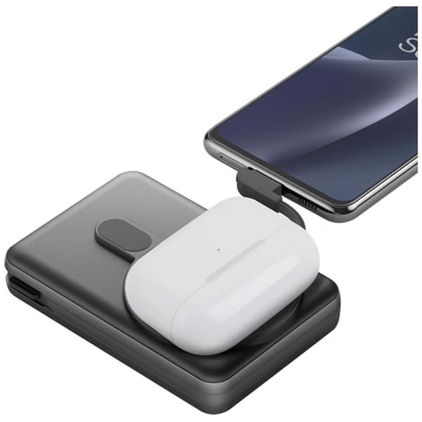 Energea Qi2 MagSafe PowerBank 10000mAh MagPac Pro Plus - Grå