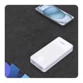 Miniatyrbild 4 av 5: Dudao Powerbank 20000mAh 2xUSB-A 2.4A - Vit
