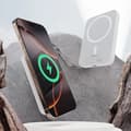 Miniatyrbild 3 av 10: Dudao MagSafe Powerbank 10000mAh 20W USB-A/USB-C - Vit
