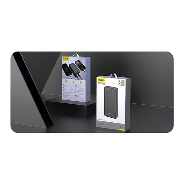 Dudao Powerbank 20000mAh 2xUSB-A 2.4A - Svart