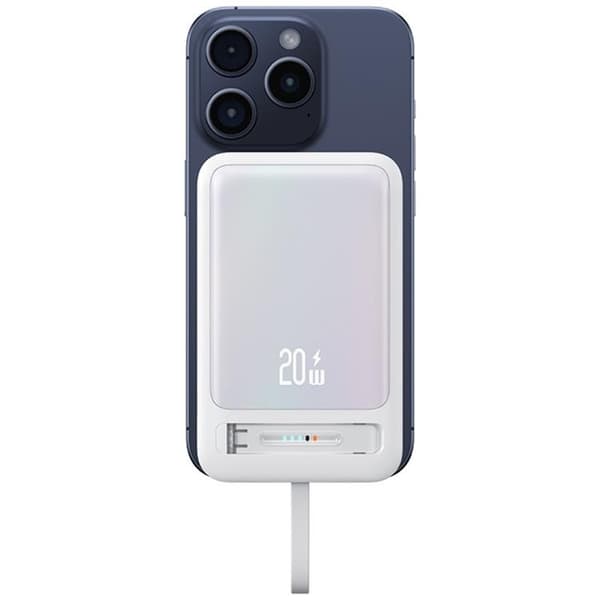 USAMS Magnetisk Trådlös Powerbank 10000mAh CD219 XM- Rosa