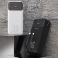 Miniatyrbild 4 av 5: Dudao Powerbank 30000mAh 22.5W PD med Kabel - Vit