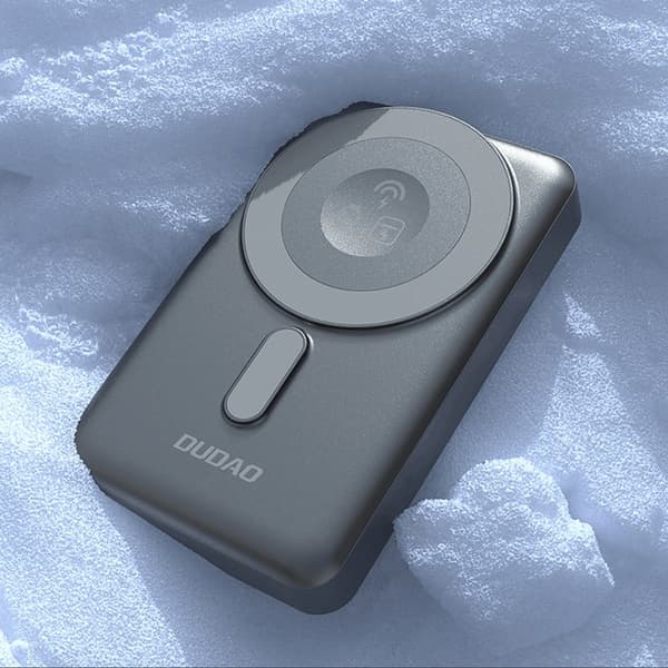 Dudao Magsafe Powerbank 10000mAh 20W K29 PD Stativ - Grå