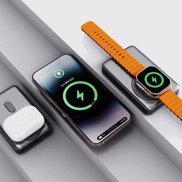 Dudao Magsafe Powerbank 10000mAh 20W K29 PD Stativ - Grå