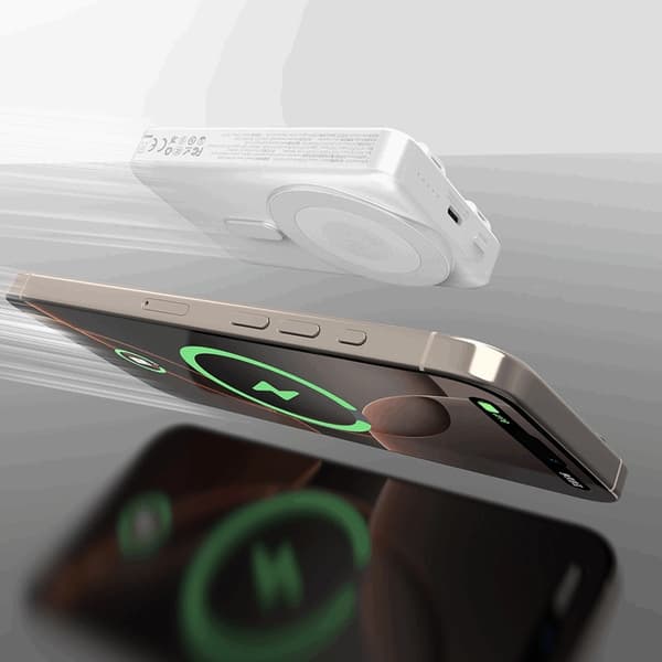 Dudao Magsafe Powerbank 10000mAh 20W K29 PD Stativ - Grå