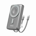 Miniatyrbild 1 av 9: Dudao Magsafe Powerbank 10000mAh 20W K29 PD Stativ - Grå