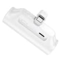 Miniatyrbild 2 av 4: Hoco Powerbank 3000 mAh med Inbyggd Kontakt USB-C - Vit
