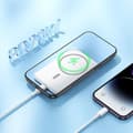 Miniatyrbild 3 av 5: Hoco MagSafe Powerbank 5000 mAh 20W PD QC 2A - Vit