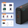 Miniatyrbild 5 av 10: Baseus Powerbank 20000 mAh 20W Med USB-A Till USB-C Kabel - Blå