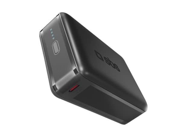 SBS TEBB20000HDPD65K, 20 mAh, Adaptive Fast Charging, 65 W, Sort Sort
