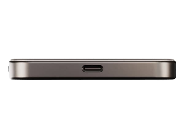 Zens Slim Qi2 Al Powerbank 5000mAh Black