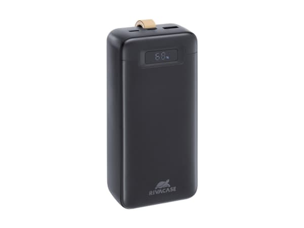 Rivacase VA1083, 30000 mAh, Litium Polymer (LiPo), Quick Charge 3.0, Svart