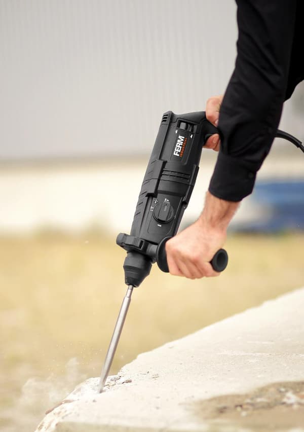 FERM HDM1038P Professionel - Borehammer - 800W - INDUSTRIAL