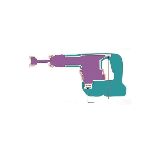 MAKITA DHK180ZJ SDS-Plus 18V Li-Ion 3.1 Joule Jackhammer