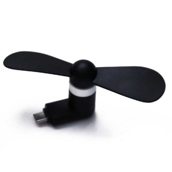 USB-Micro Fläkt - Svart