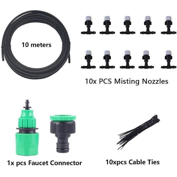 DB09204 - 10m uteplats dimma maker imma system bevattning kit utomhus imma system trädgård mister ref