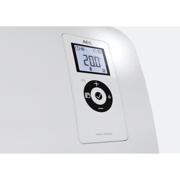 Tillsatsvärmare - AEG - 238722 - Vit - Kompakt - Effektiv