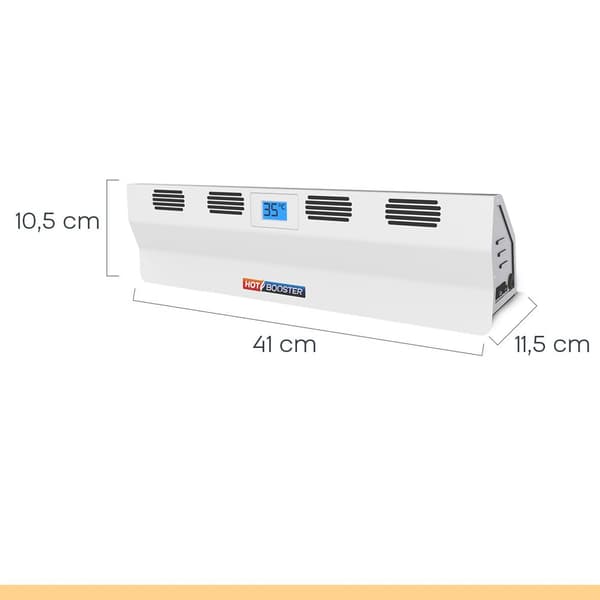 BooST varmepumpe/radiatorventilator - energieffektiv varmespreder til radiatorer