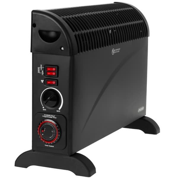 Mesko konvektor med turboventilator og timer