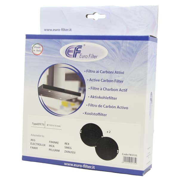 Eurofilter EFF75 Kolfilter till Electrolux 2-pack