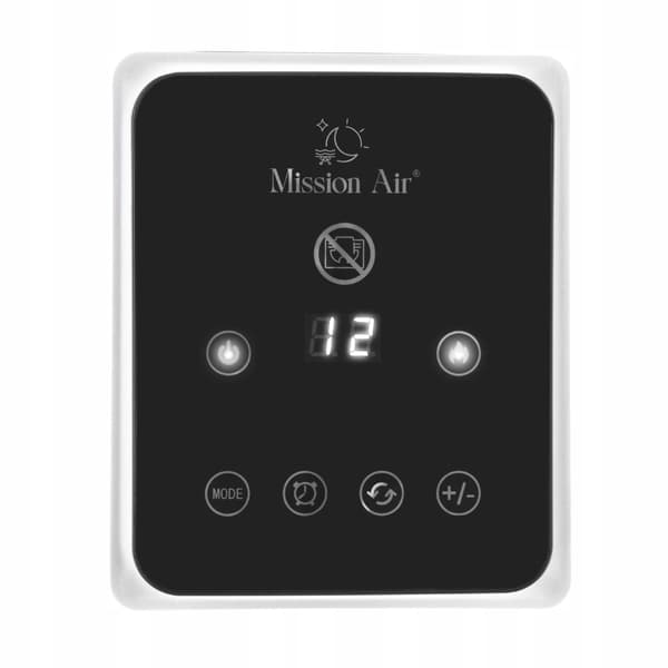 MALMO 2400W Musta kolonnipuhallinlämmitin