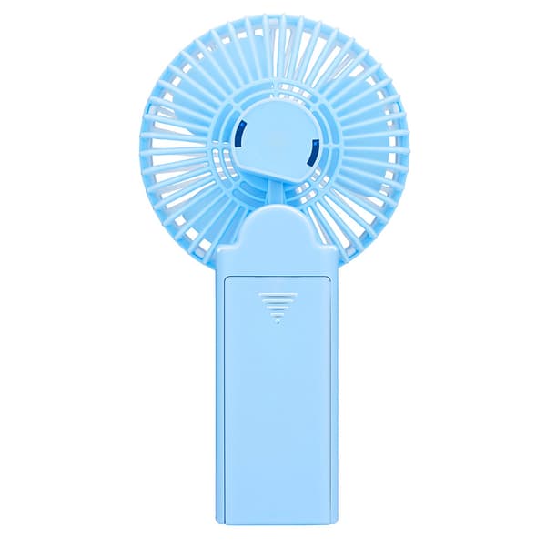 Håndholdt ventilator med kompakt design og nem knapbetjening