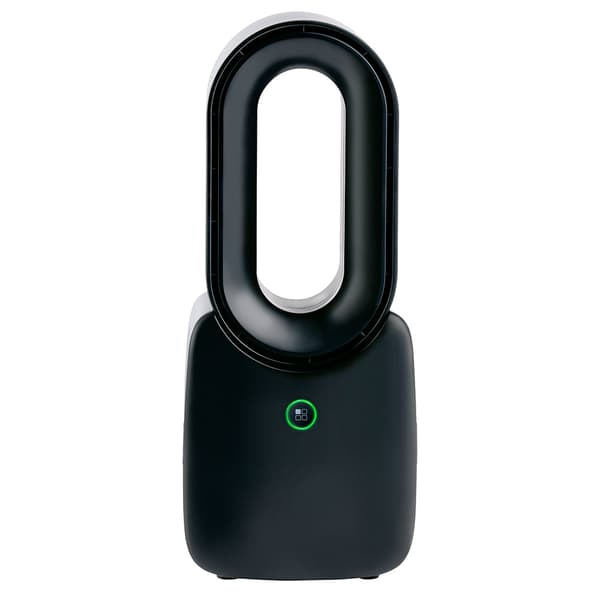 Kolmenopeuksinen siivekkeetön pöytätuuletin USB-C-latauksella - Svart
