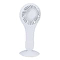 Miniatyrbillede 2 af 2: Håndholdt ventilator - hvid, kompakt og bærbar