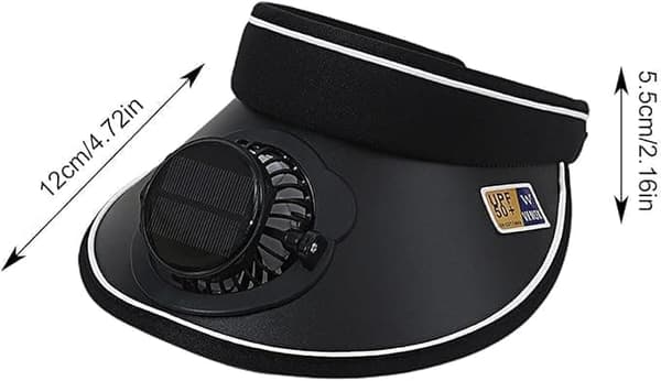 OBOSOE blæser - 3 hastighedstilstande | USB/Solar opladning