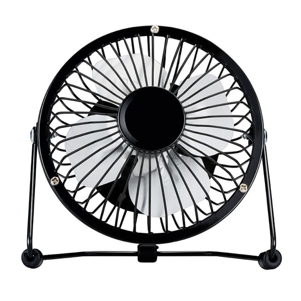 Bordventilator på 13 cm i diameter med USB-tilslutning