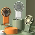 Miniatyrbild 5 av 7: Lollanda Mini Bärbar Handfläkt /  Hopfällbar USB-Bordfläkt med 3 Hastigheter – Portabel Lätt Fläkt För Skrivbord, Utomhus Och Resor