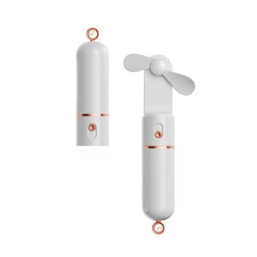 Lollanda kannettava käsituuletin, mini-USB-tuuletin – 3 nopeutta, taitettava, ladattava