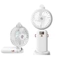 Miniatyrbillede 2 af 7: Lollanda Bærbar Sprayventilator 5000mAh, Sprayventilator – LED, 90° drejelig, Kan hænges på halsen
