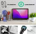 Miniatyrbild 6 av 7: OBOSOE Handfläkt – Portabel Mini USB-Fläkt med 5 Hastigheter & Stativ – Uppladdningsbar & Hopfällbar