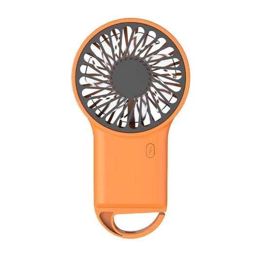 Lollanda Mini käsituuletin USB, kannettava käsituuletin – mini ja helppo kuljettaa, kolme nopeutta, sisä-/ulkokäyttöön, ladattava