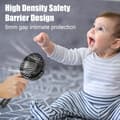 Miniatyrbillede 7 af 9: Lollanda Fleksibel Klapvognsventilator – Genopladelig Bærbar Ventilator med Batteri, 360° Rotation, 3 Hastigheder, Natlys & Stativfunktion