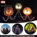 Miniatyrbild 3 av 7: Lollanda Barnvagnsfläkt Portabel, Mini barnvagnsfläkt, Portabel Handfläkt med Flexibel Trebensstativ – 3 Hastigheter, 360° Rotation