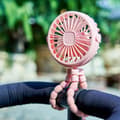 Miniatyrbild 7 av 7: Lollanda Barnvagnsfläkt Portabel, Mini barnvagnsfläkt, Portabel Handfläkt med Flexibel Trebensstativ – 3 Hastigheter, 360° Rotation