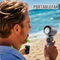 Miniatyrbild 3 av 8: Lollanda Portabel Fläkt Handhållen, Portabel Fläkt med Batteri, Bärbar handhållen fläkt – Tyst, för camping, resor och strand