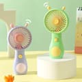 Miniatyrbild 2 av 7: Lollanda Portabel Handfläkt, Sprayfläkt, USB-laddning, Låg ljudnivå, Justerbar Hastighet och Lång Batteritid, Passar för kontor och resor