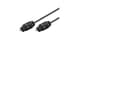 Miniatyrbild 1 av 4: Goobay 50938, TOSLINK, Hankoppling, TOSLINK, Hane/Hona, 10 m, Svart