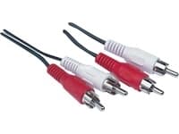 Goobay AVK 128-150 1,5m, 2 x RCA, Hanstik, 2 x RCA, Hanstik, 1,5 m, Lajittelu