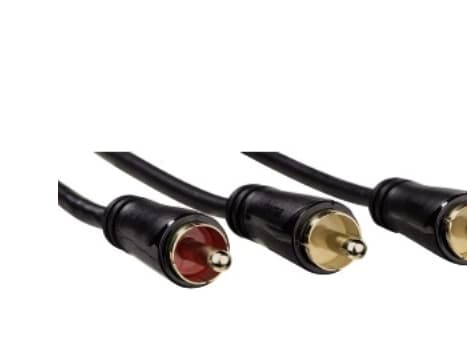 Hama 00122290, 2 x RCA, Hankjønn, RCA, Hankjønn, 7,5 m, Sort