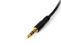 Miniatyrbilde 4 av 5: StarTech.com 3.5mm Audio Cable - 10 ft - Slim - M / M - AUX Cable - Male to Male Audio Cable - AUX Cord - Headphone Cable - Auxiliary Cable (MU10MMS)