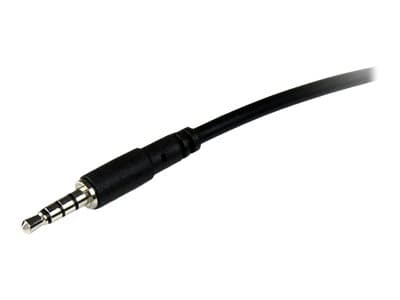 StarTech.com 2m 3.5mm 4 Position TRRS Headset Extension Cable - M/F - audio Extension Cable for iPhone (MUHSMF2M) - Forlengerledning for hodesett - 4