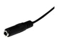 Miniatyrbilde 3 av 5: StarTech.com 1m Slim 3.5mm Stereo Extension Audio Cable - M/F - Mini stereo Extension - 3.5mm Extension - heaDPhone Ext cord (MU1MMFS) - Lydforlengel